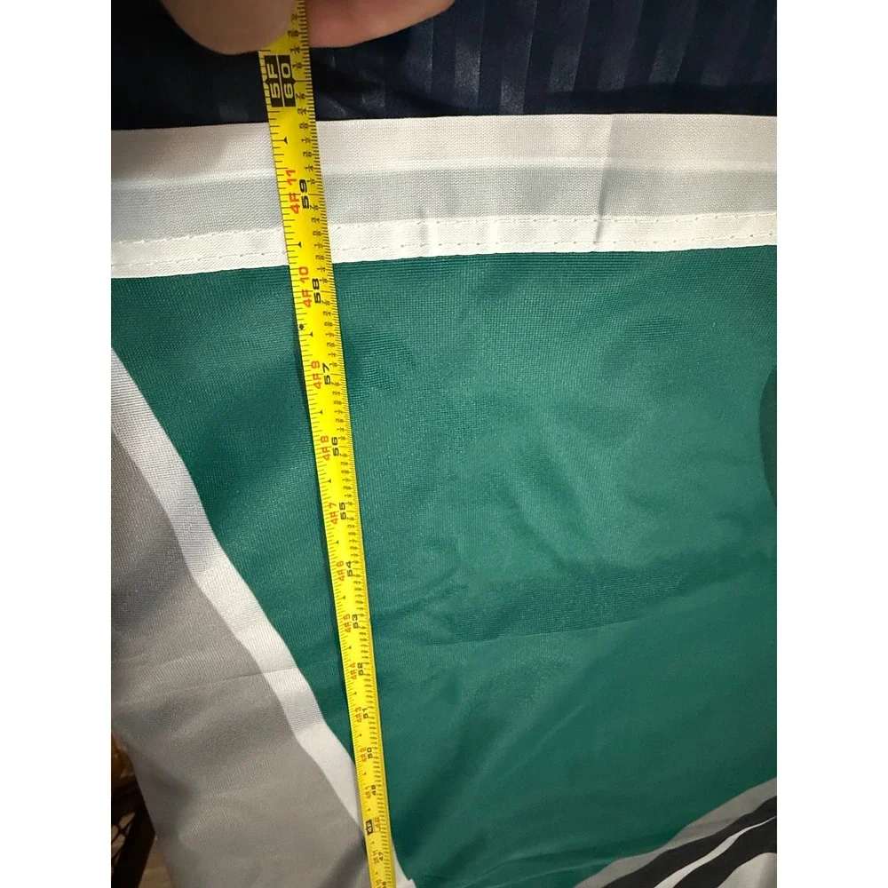 Slippery Rock University Flag The Rock Mascot Green Grey Banner 3x5 ft